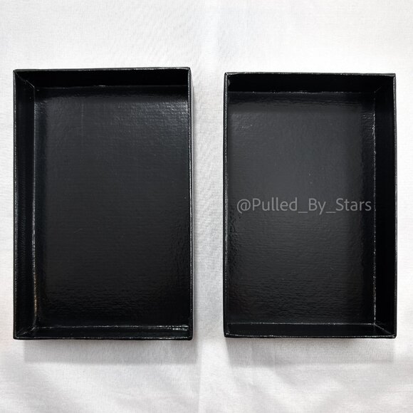 CHANEL Vintage Early '90s Black Gift Box with White Logo + Accessories - Picture 12 of 16